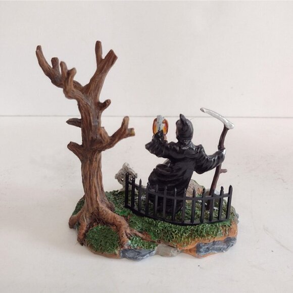 Lemax 2006 Rest In Peace Pumpkin Hallow Halloween Miniature W/ Box - Picture 4 of 7